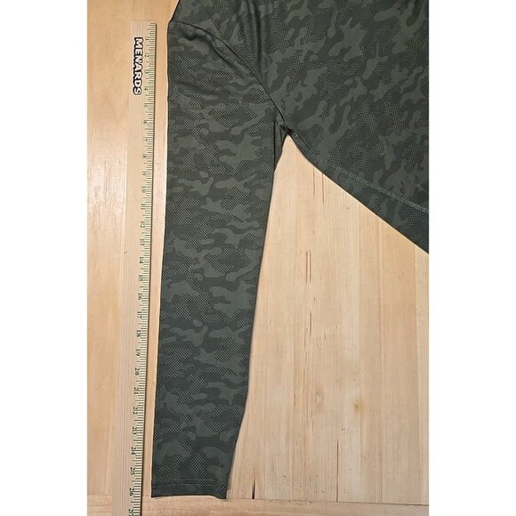 Spyder Active Pro WEB 1/4 Zip Mens Approximate Medium Green Camo Mesh - Picture 6 of 9